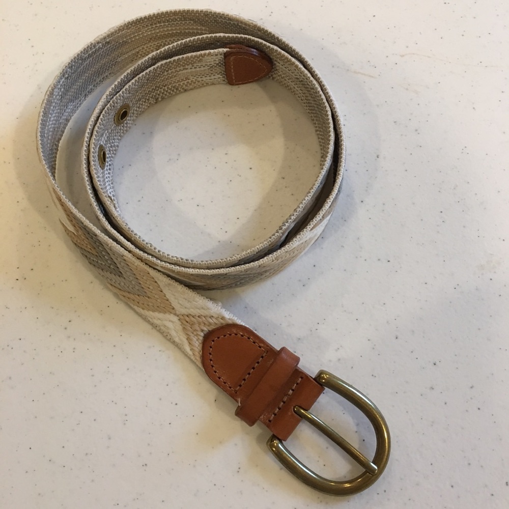 J.Crew chevron belt